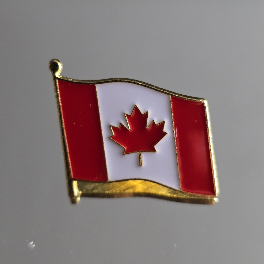 Canadian Flag Enamel Pin